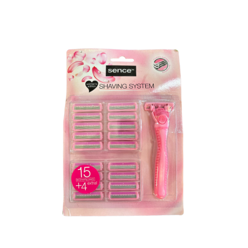 Dames Shaving System 15 + 4 Blades