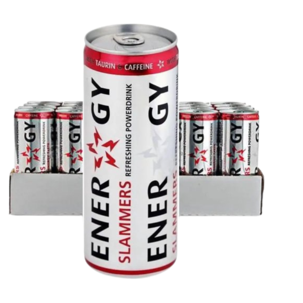 5 Slammers Energy Drink 24 x 250ml