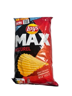 Lays Max Naturel 185g