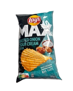 Lays Roasted Union Sour Cream 180g